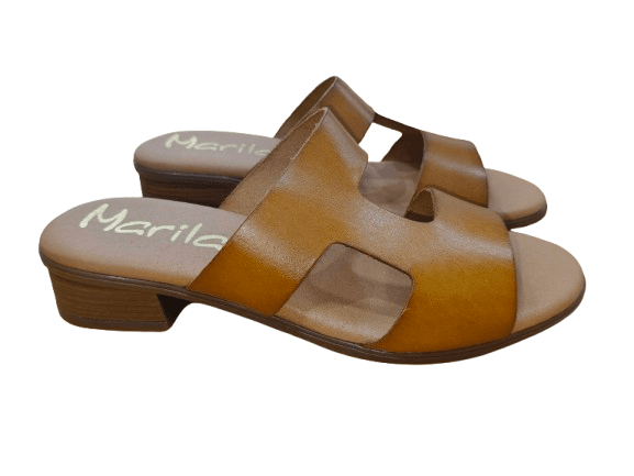 FARGO SANDALIA PIEL AVELLANA