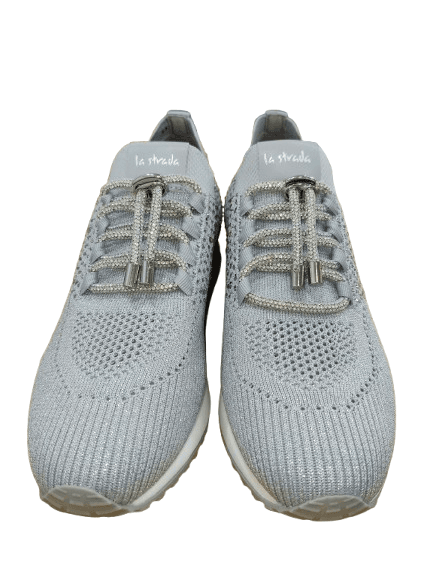SNEAKER GRIS BRILLO - Imagen 3