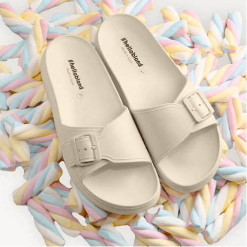 MARBELLA SANDALIA 1 HEBILLA VAINILLA Calzados Quesada (SKU 10311)